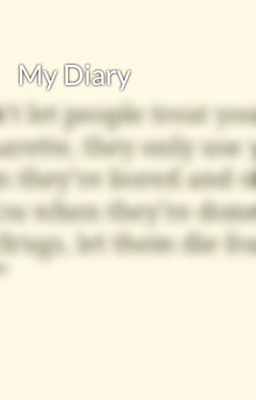 My Diary by nevejitha