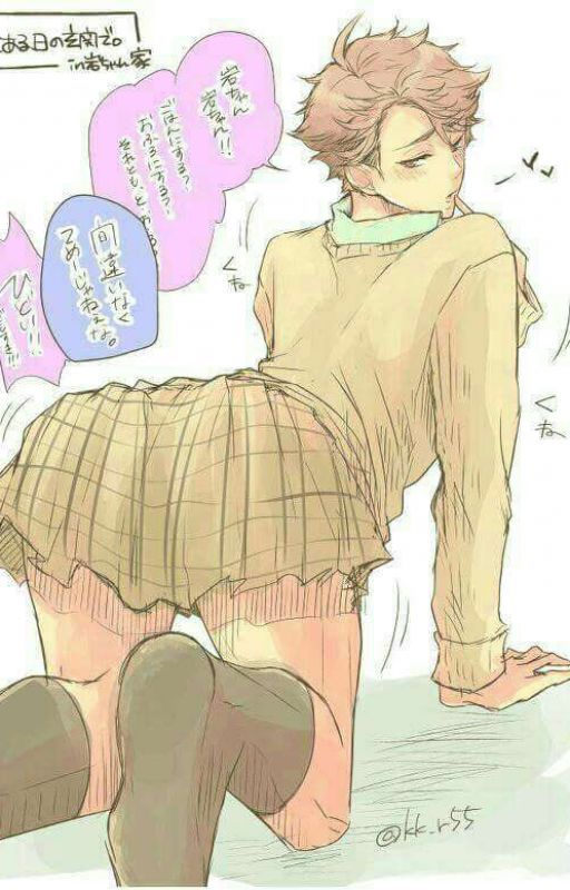 Oikawa parece mujer- IwaOi (COMEDIA PARODIA y algo más) de Lanaranja