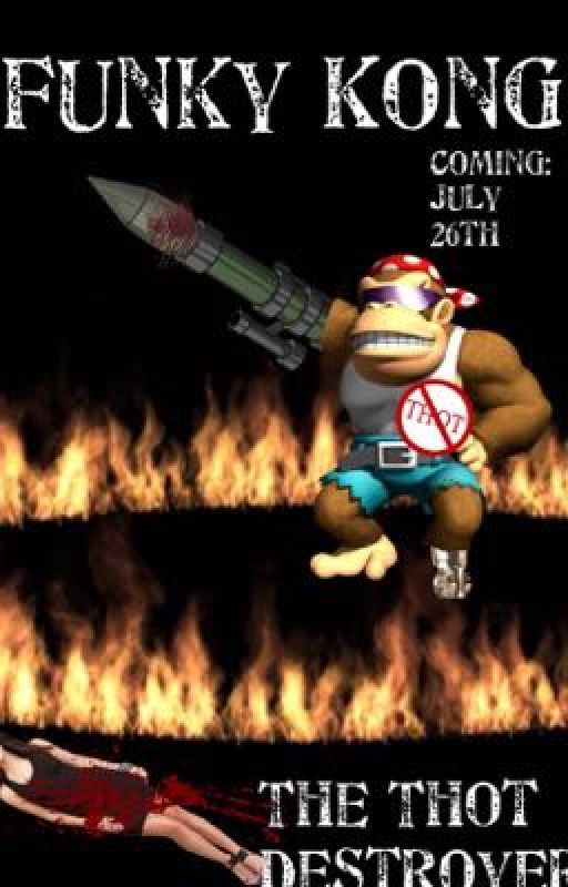Funky Kong the Thot Destroyer by chubbynoodlez