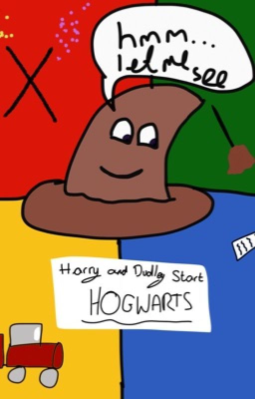 Harry and Dudley Start Hogwarts by Pombear12