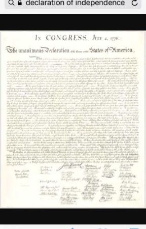 The Declaration of Independence was not sighted on July 4th by Minimet07