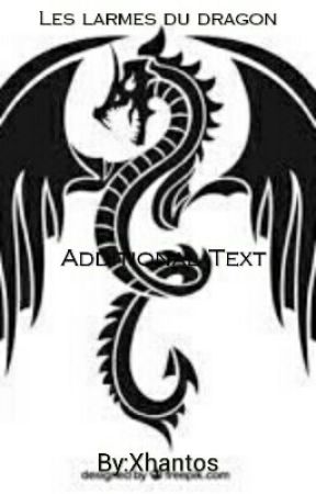 Les larmes du dragon, de Xhantos