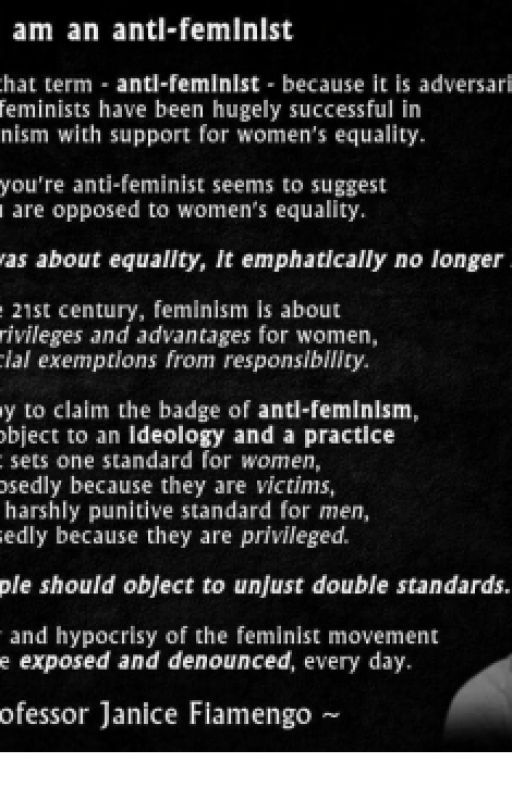 Anti Feminist stuff by wyprice