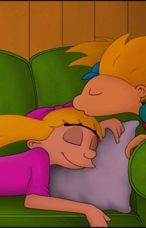 Mrs. Mystery Arnold and Helga by volleyball811