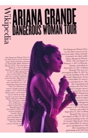 The dangerous woman tour | by Wikipedia  by kyliejenner4ev