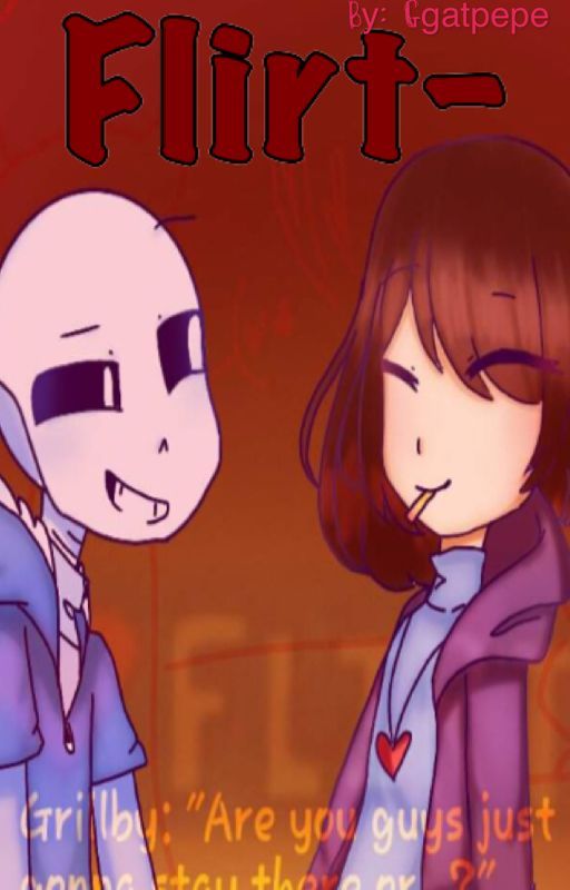 Flirt||Frisk x Classic! Sans Book|| από ggatpepe