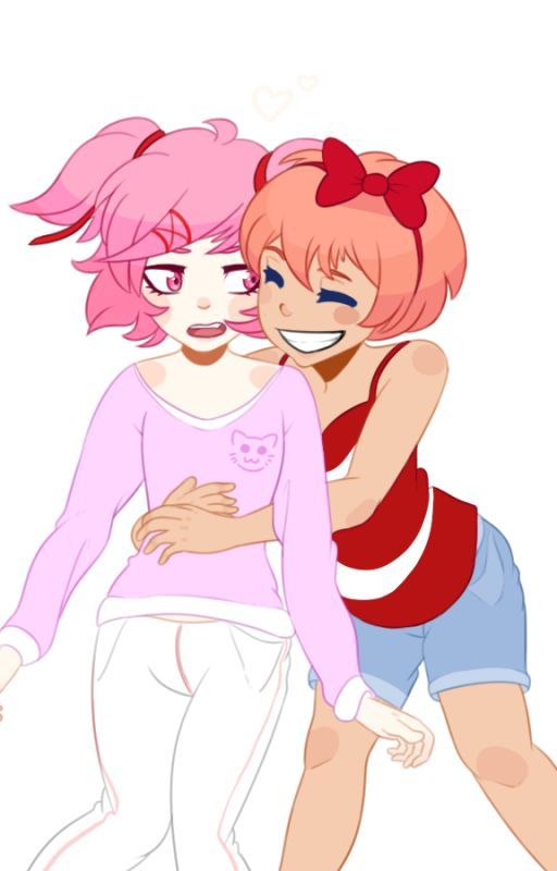 The Frosting On The Cupcake (Sayori x Natsuki) by Gabi444DDLC