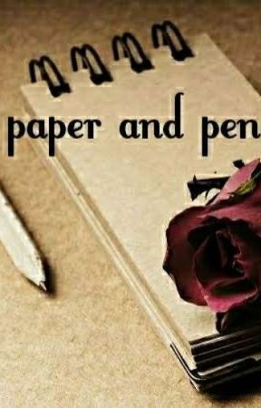 paper and pen بقلم anu9157