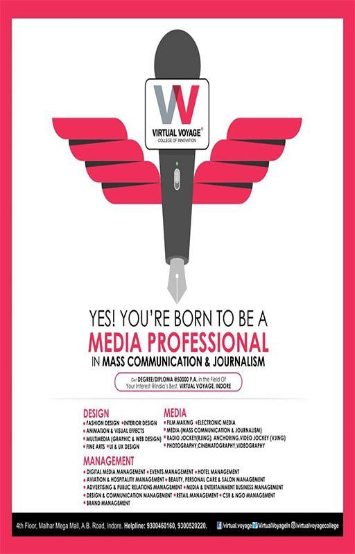 Mass Communication and Journalism Courses by vvuedu