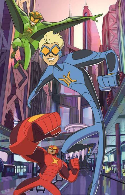 Flex fighters and Danny Phantom by PrincessPrime2