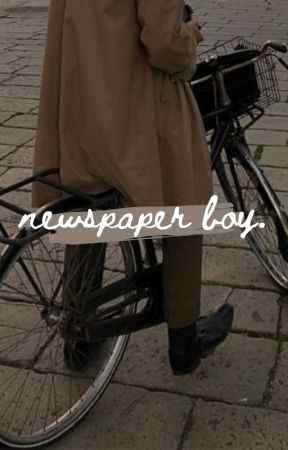 newspaper boy. by delucasional