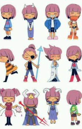 RoseKawaiii tarafından yazılan Várias Frisk's e Um Sans adlı hikaye