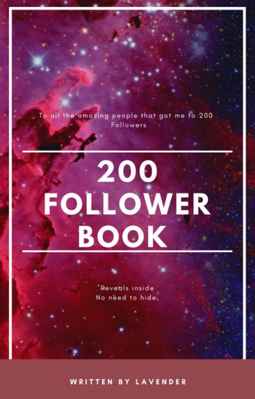 200 Follower Book! by sokeefeisforever