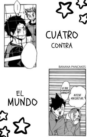 Cuatro contra el mundo (bokuakakuroken) by B4nan4panc4kes