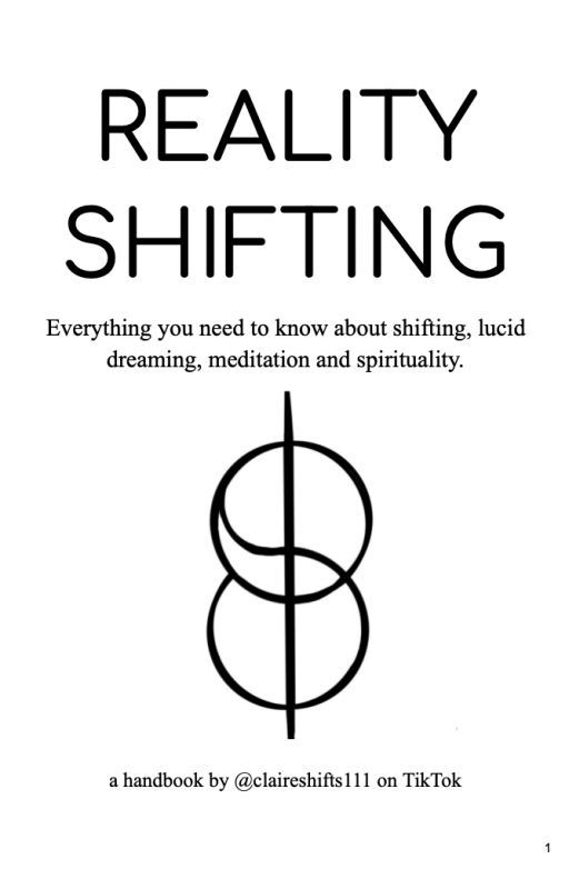 Reality Shifting Handbook per claireshifts111