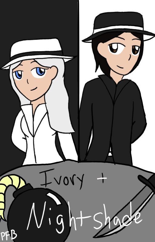 Ivory and Nightshade by princessfunnybone