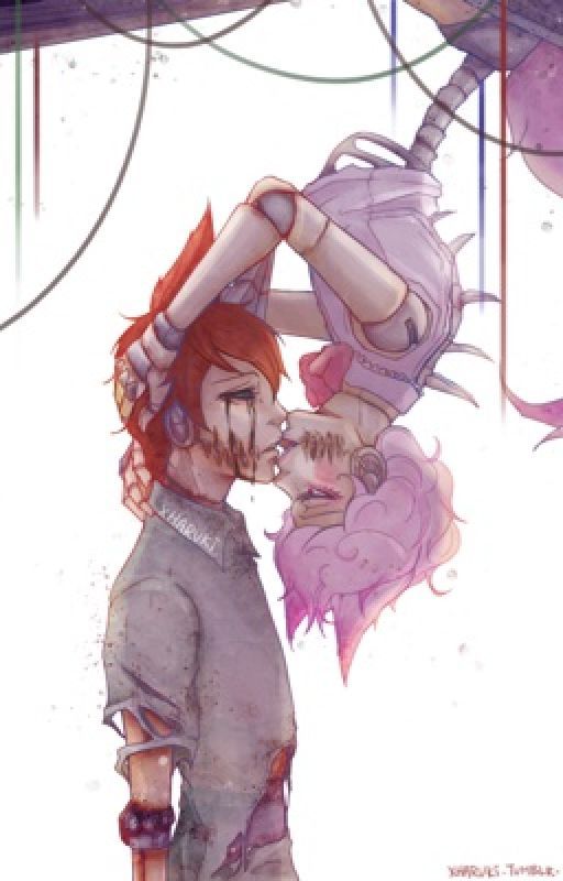 Mangle x Foxy Til Death Do Us Part by sugarwaffle
