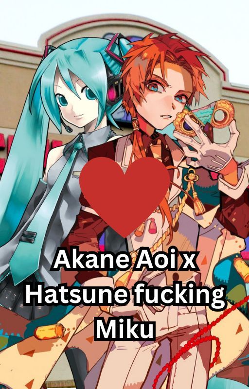 Hatsune miku and akane aoi go on a date at chuck E cheese door CatsubaSousuke