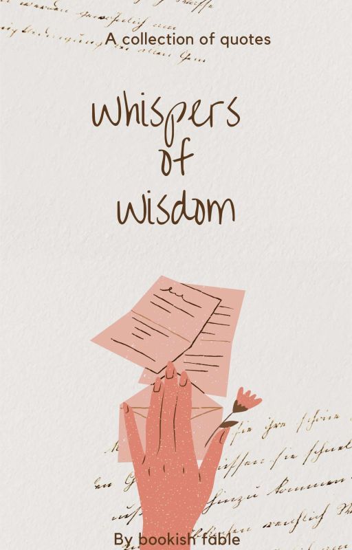 whispers of wisdom by BookishFable