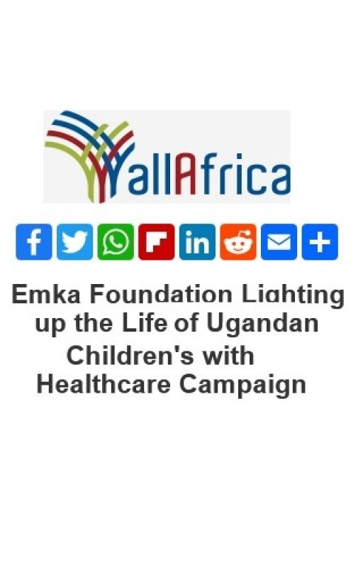 Campaign to promote healthcare for Ugandan children by Emka Foundation by anna_jones_