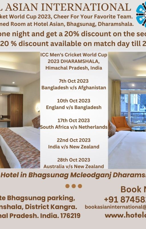 Hotels Near Cricket Stadium, Dharamshala by hotelasian