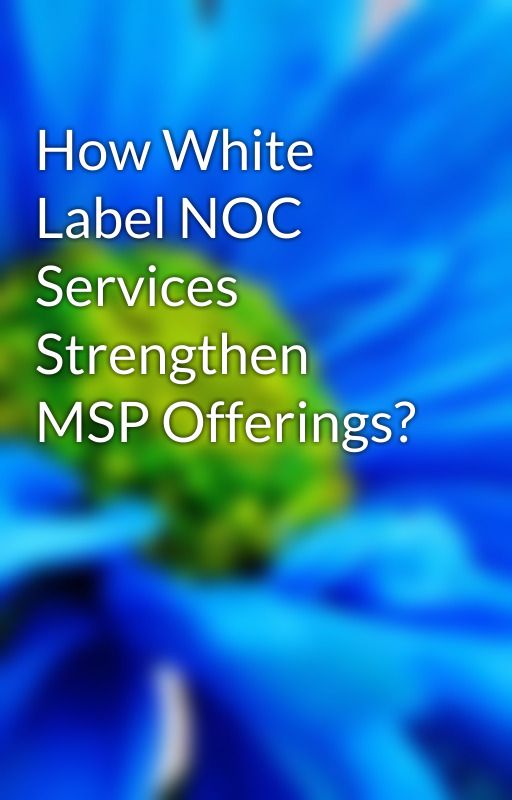 How White Label NOC Services Strengthen MSP Offerings? by jackdaniel9524