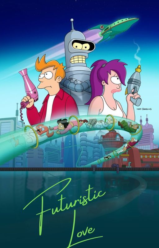 Futuristic Love~ A Futurama reader insert door Neon_Angel_Gacha