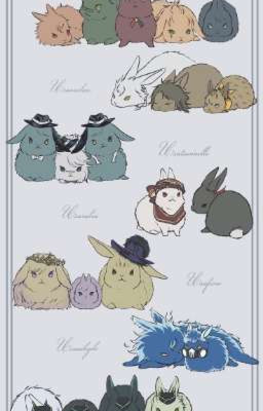 Twisted Wonderland as Bunnies (Male Reader) av FloofMahLife