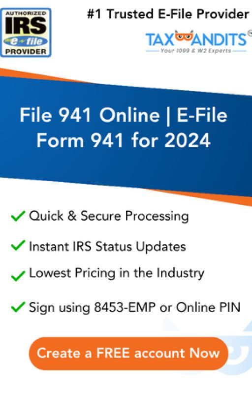 File 941 Online | E-File Form 941 for 2024 by Johnmathew_941