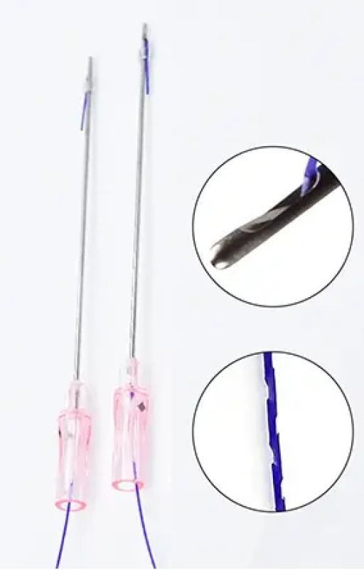 18g 19g 100mm 120mm W Blunt Molding Cog PDO PCL Thread Facial Cheek Body Lifting by eastcosmetics