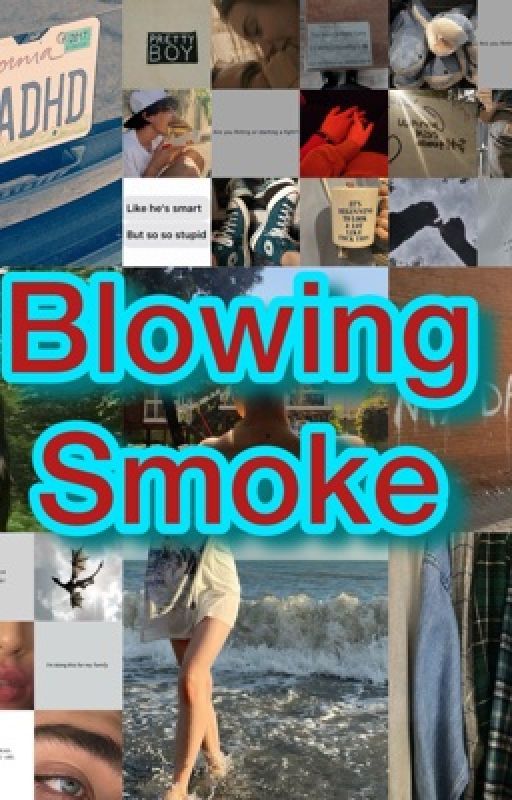 Blowing smoke. ;book 1 the lost hero by apllosarrow