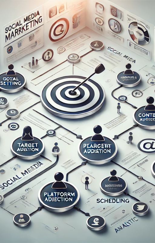 What are the steps to create a social media marketing strategy? by mediageneous
