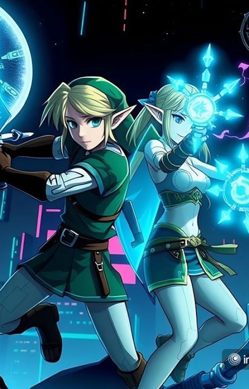 Zelda: Celestial Shadows by GlitchedJam
