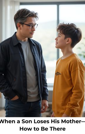 When a Son Loses His Mother-How to Be There by teenageparenting