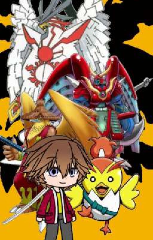Samurai Bird(Digimon Tamers x male oc) by digiguy5