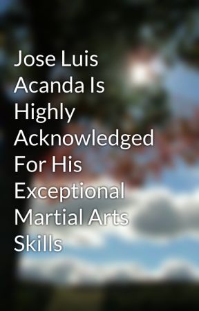 Jose Luis Acanda Is Highly Acknowledged For His Exceptional Martial Arts Skills by brentonsmith12