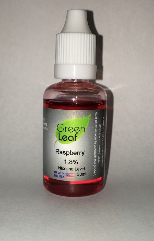 Raspberry E-Liquid 50/50 High 30ml by GreenLeafECig