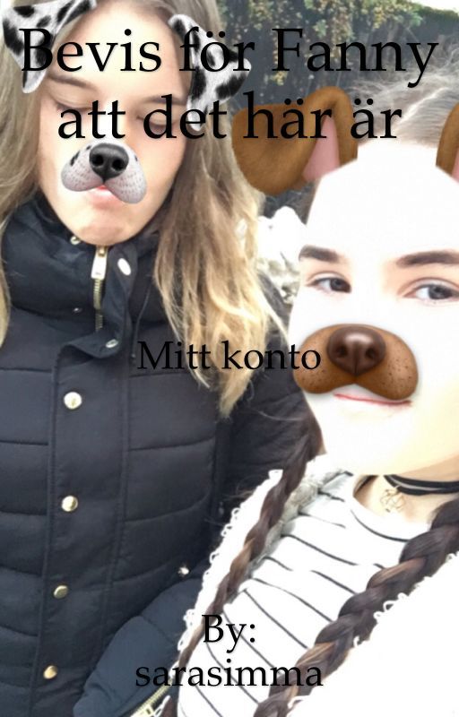 Bevis för Fanny att det här är mitt konto by sarasimma
