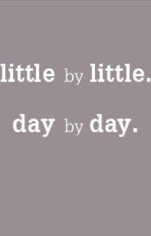 Little By Little, Day By Day by infinitedaydreamerr
