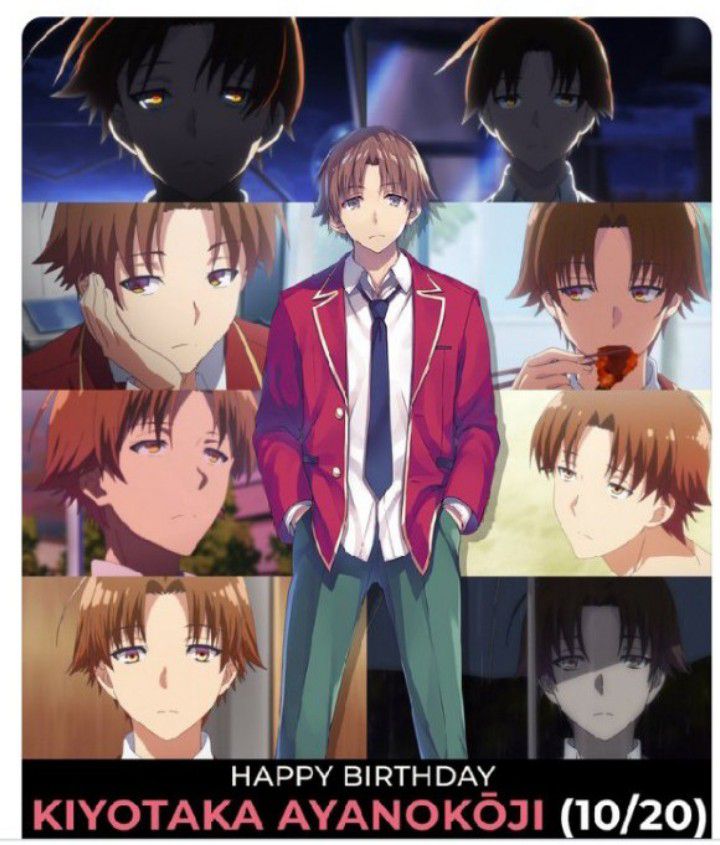 Happy birthday to the lonesome genius, Ayanokoji Kiyotaka